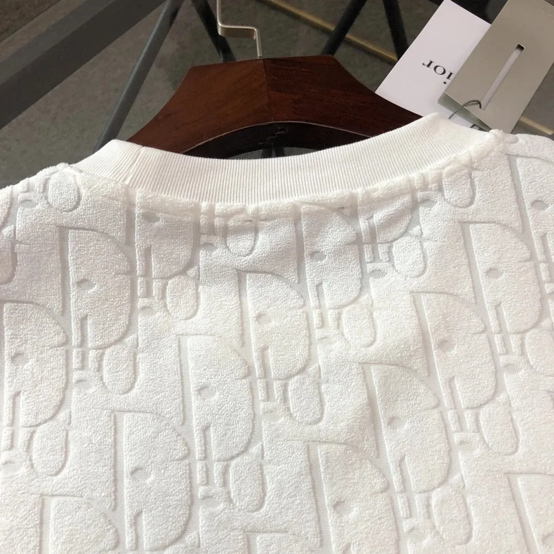 Dior Jacquard Terry Tee And Shorts Set — Photo 4