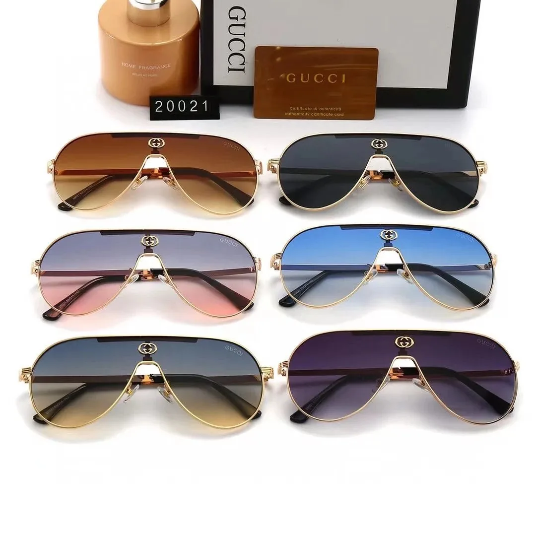 Gucci GG Logo Aviator Sunglasses