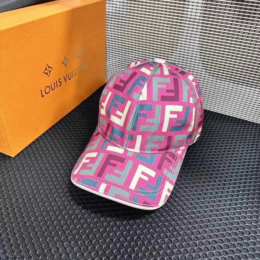 Fendi FF Monogram Baseball Cap