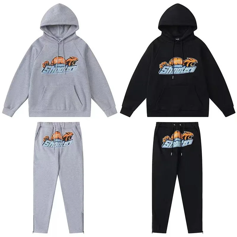 Rainbow Tiger Embroidered Hoodie Set — Photo 3
