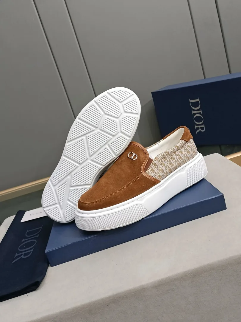 Dior Navy White Sneakers — QC