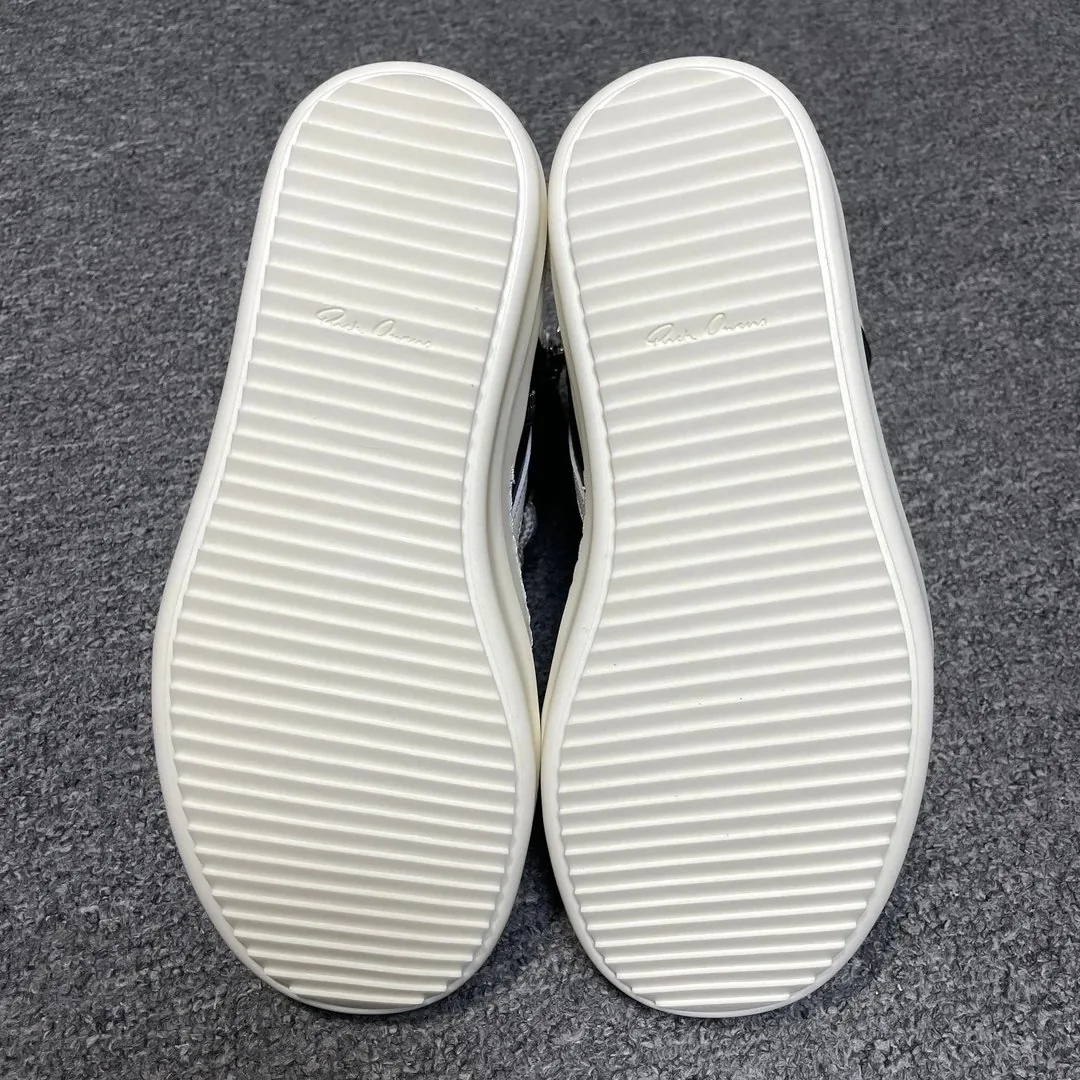 Rick Owens Geobasket Grey Dark Chunky Sneakers — Photo 4