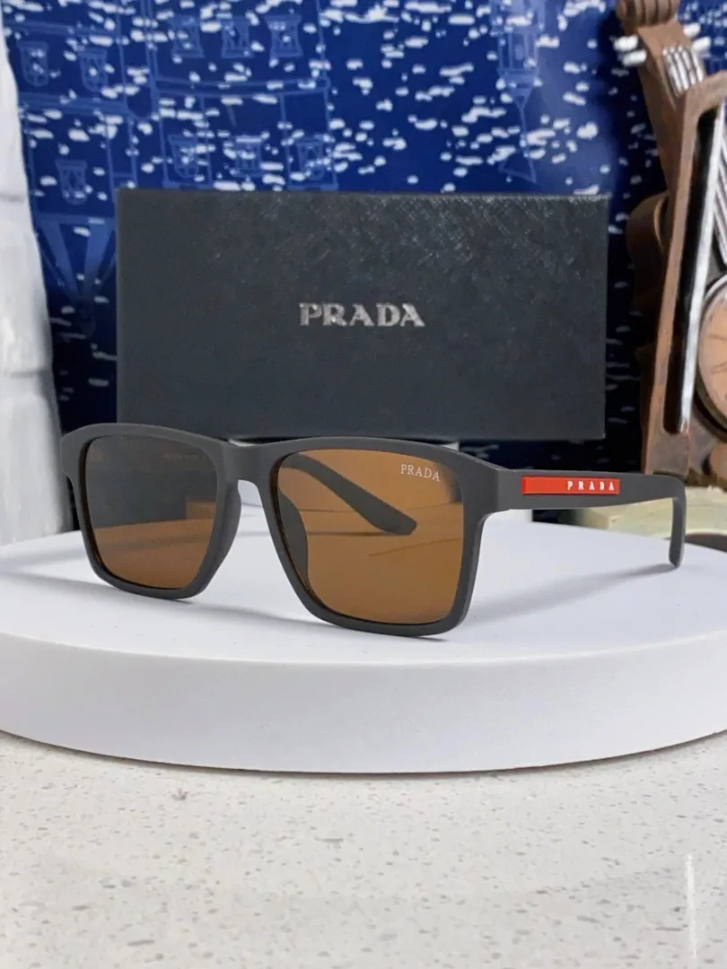 Prada Linea Rossa Rectangular Sunglasses — QC
