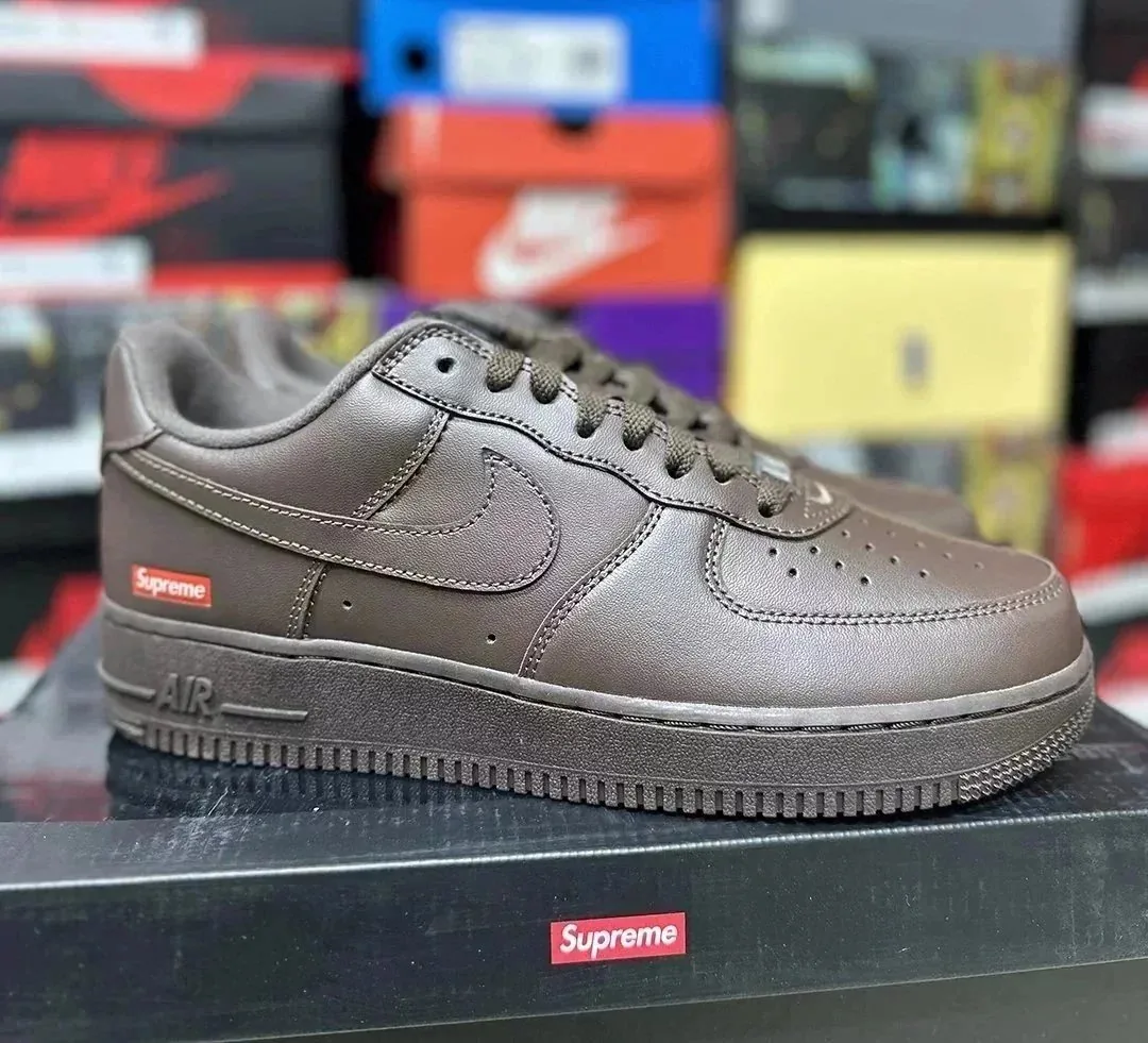 Nike Air Force 1 White Lace-Up Trainers — QC