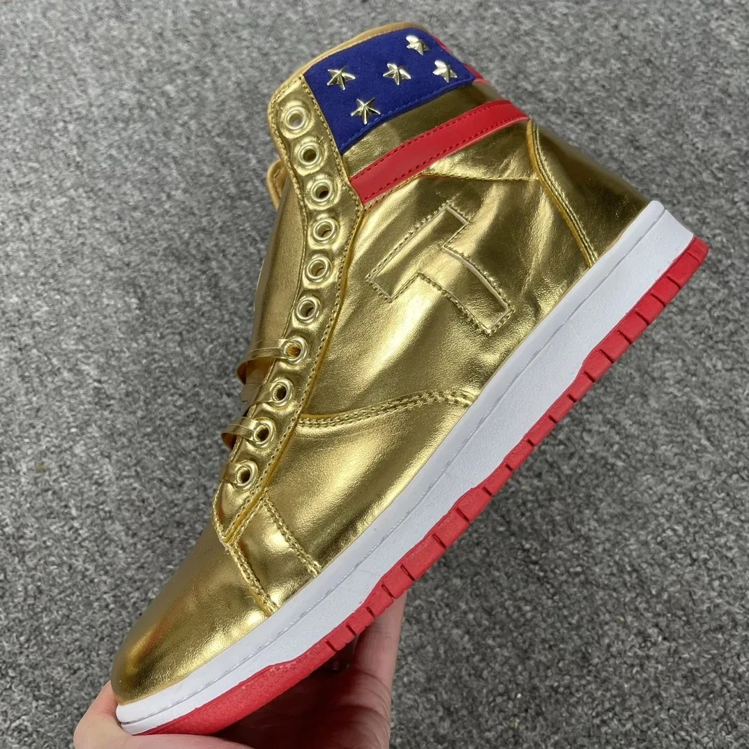 Trump Never Surrender High-Top Sneakers — Photo 6