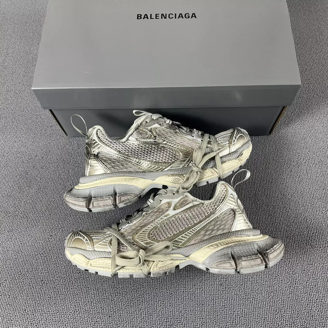 Balenciaga Track Black Knit Sock Trainers — QC