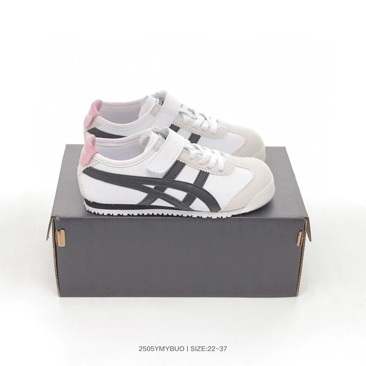 Onitsuka Tiger Mexico 66 Grey Kids Low-Top Runners — photo 4