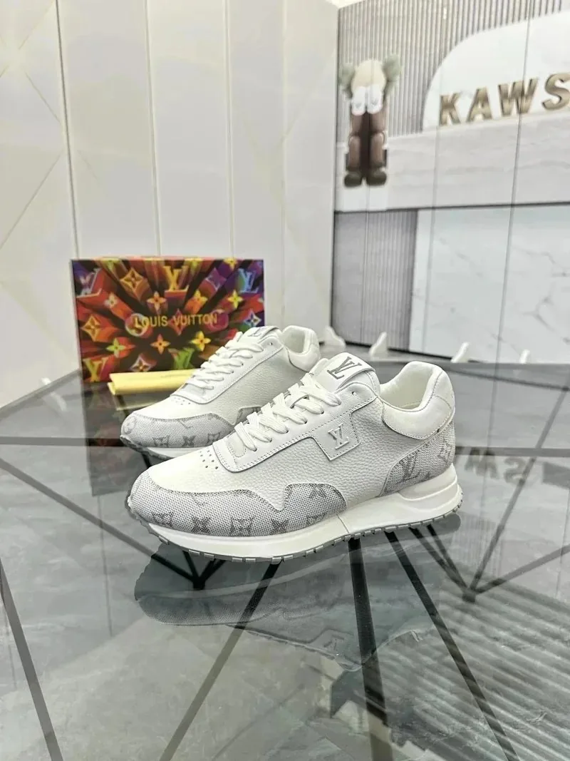 Louis Vuitton Run Away White Basic Sneakers — photo 6