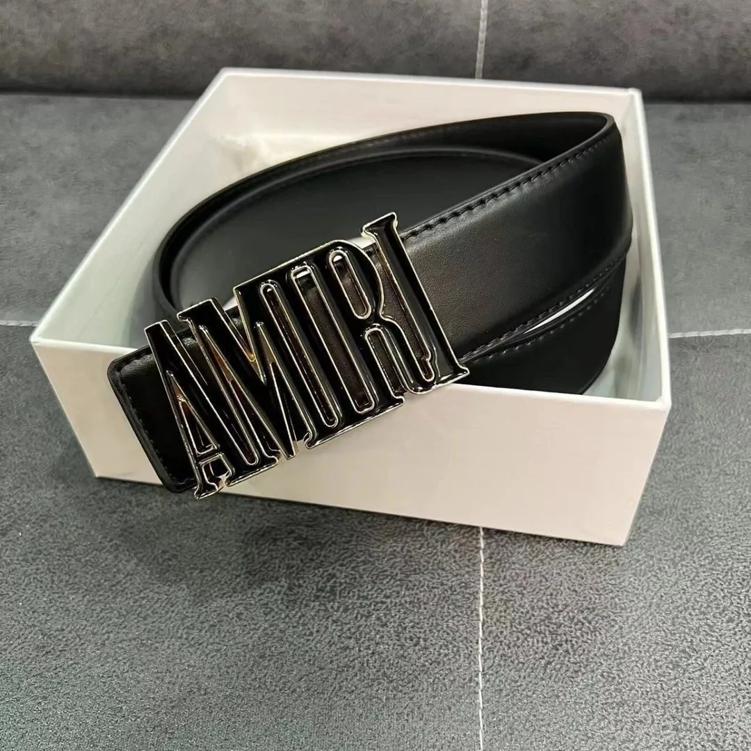Leather Letter Belt — Photo 13