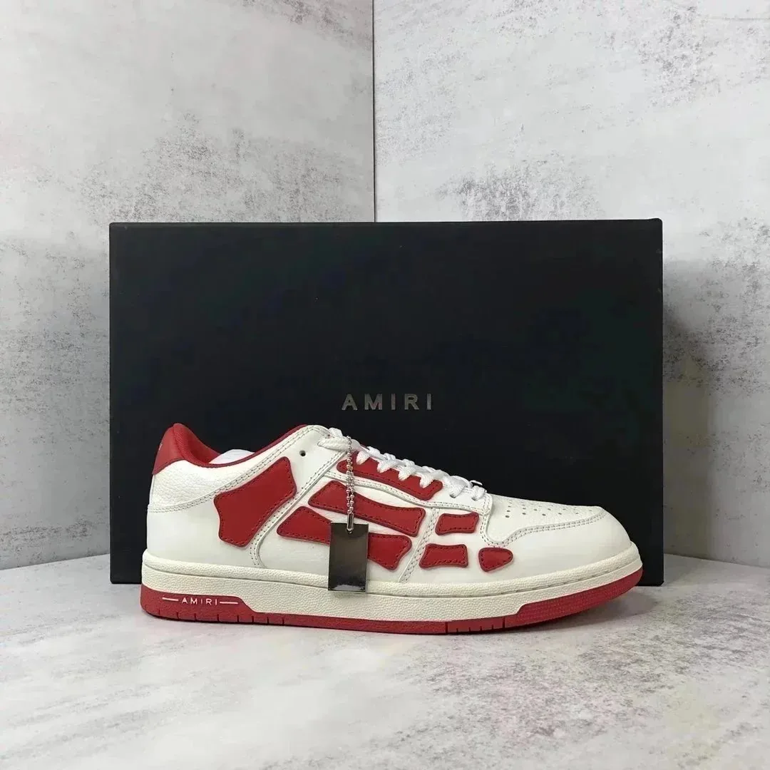 Amiri Skel-Top Low Blue White Runners — photo 3