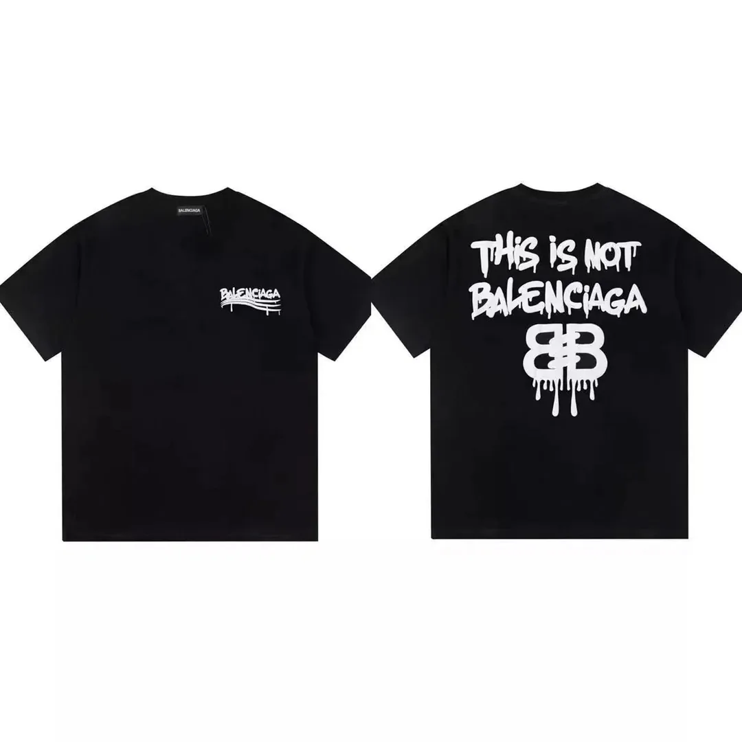 Balenciaga Country List Print T-Shirt — photo 9