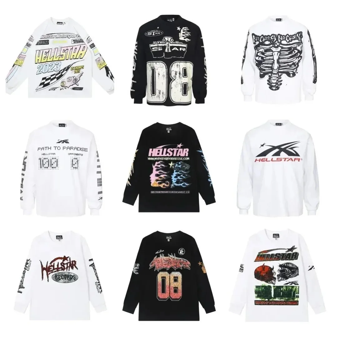 Hellstar Print Long Sleeve Tee Collection