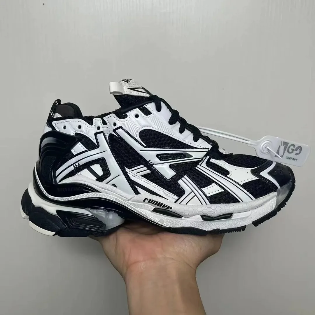 Balenciaga Track Runner White Trainers — QC