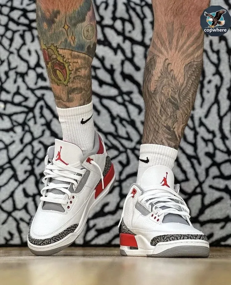 Air Jordan 3 Multicolor Sneakers