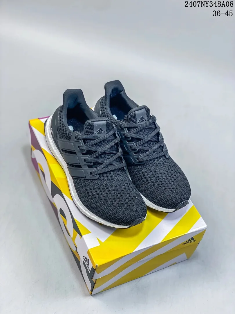 Adidas Ultraboost Grey Black High-Top Sneakers — photo 7