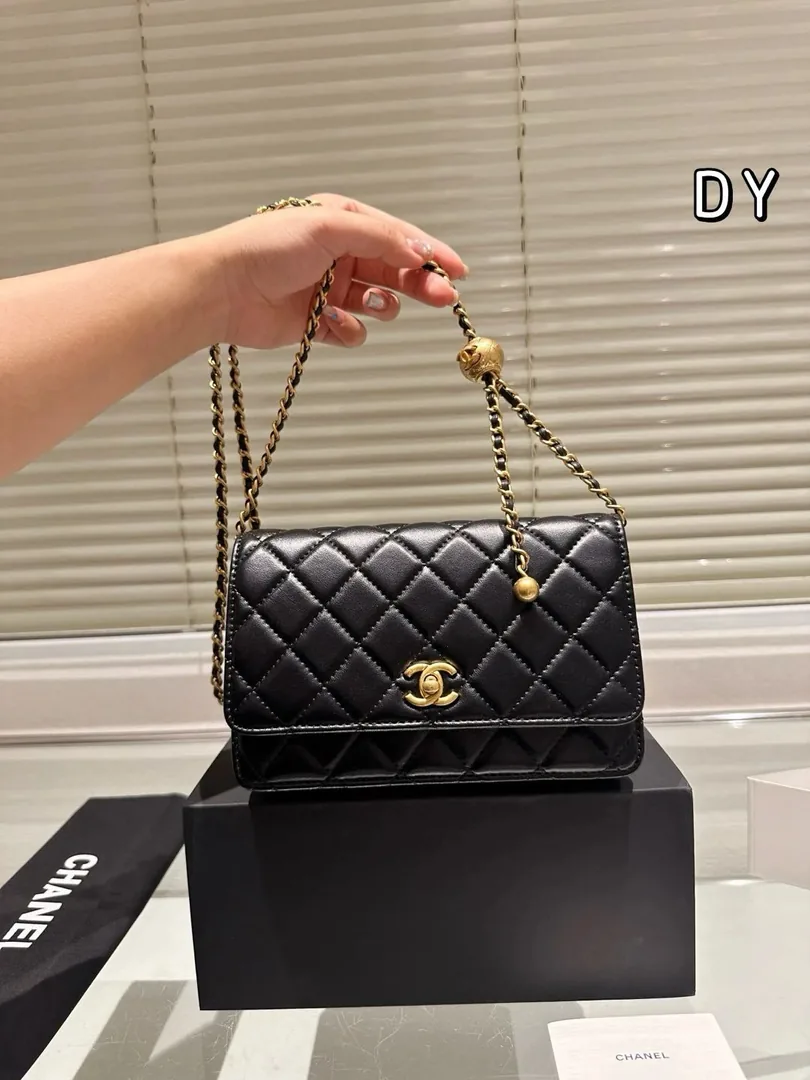 Chanel Lambskin Wallet On Chain — photo 9