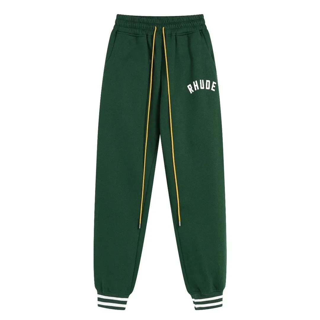 Letter Fleece Sweatpants Set — Photo 15
