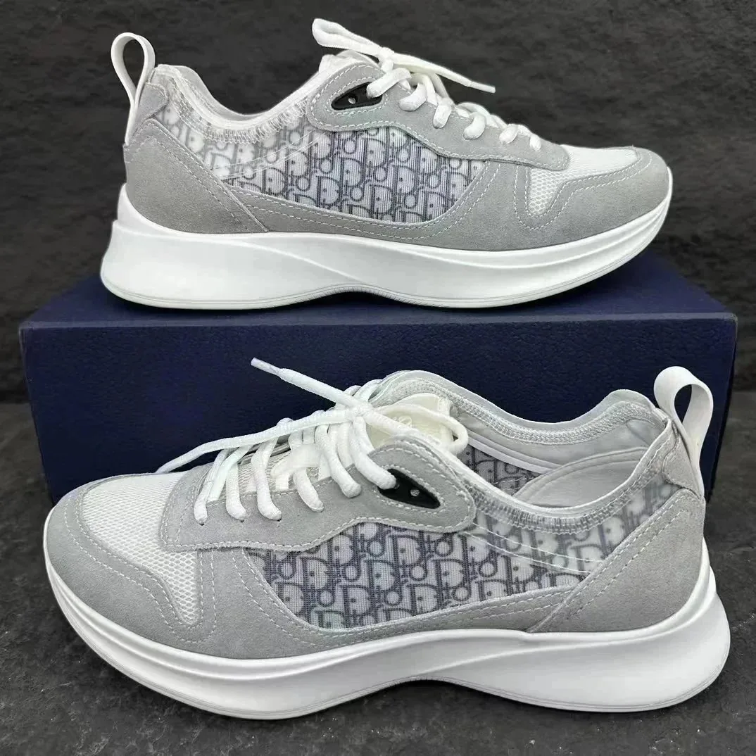 Dior B27 Black White Skate Shoes — QC