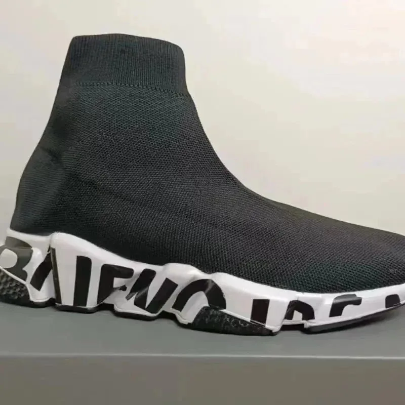 Balenciaga Speed Trainer White High-Top Sneakers — photo 5