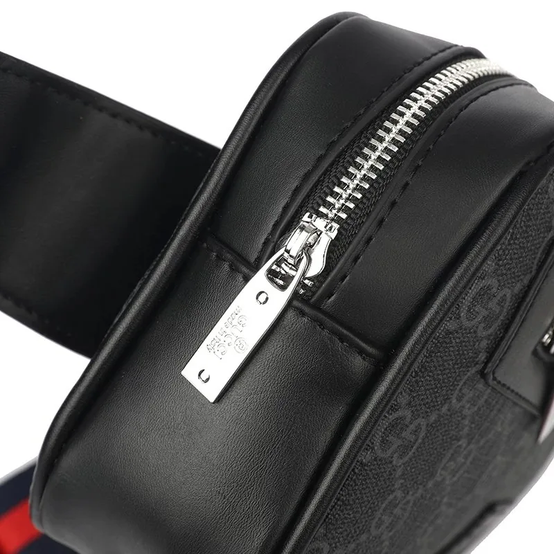 Gucci GG Supreme Web Stripe Belt Bag — QC