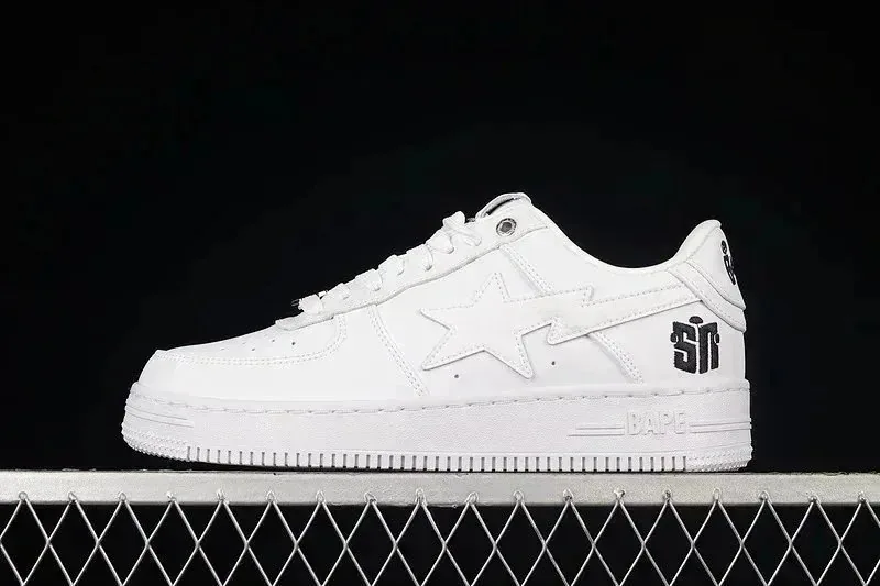 Bape Sta Camo Patent Star Skate Shoes — photo 7