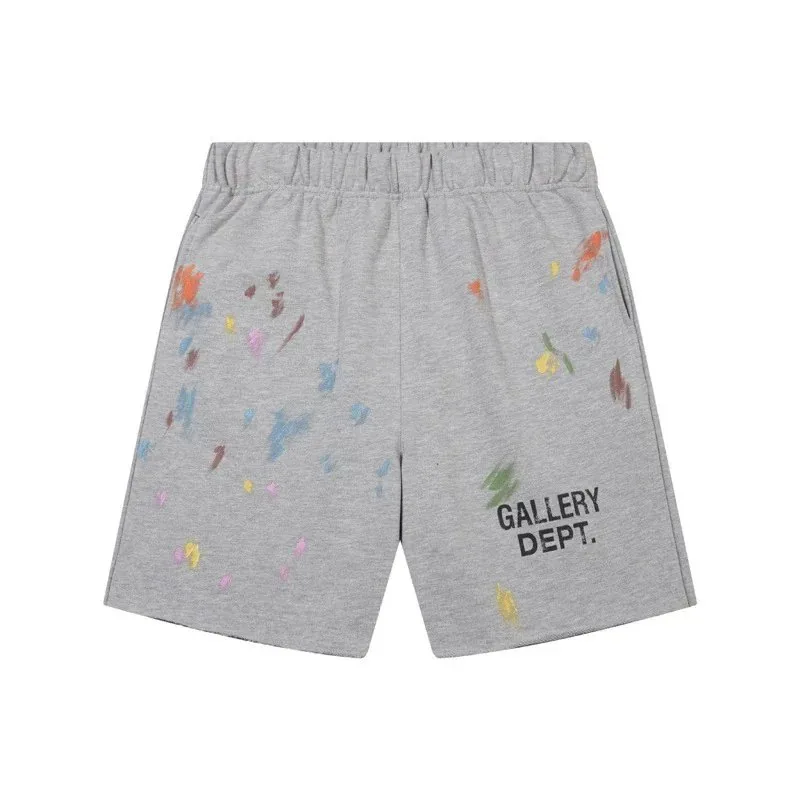 Splatter Print Shorts — Photo 5