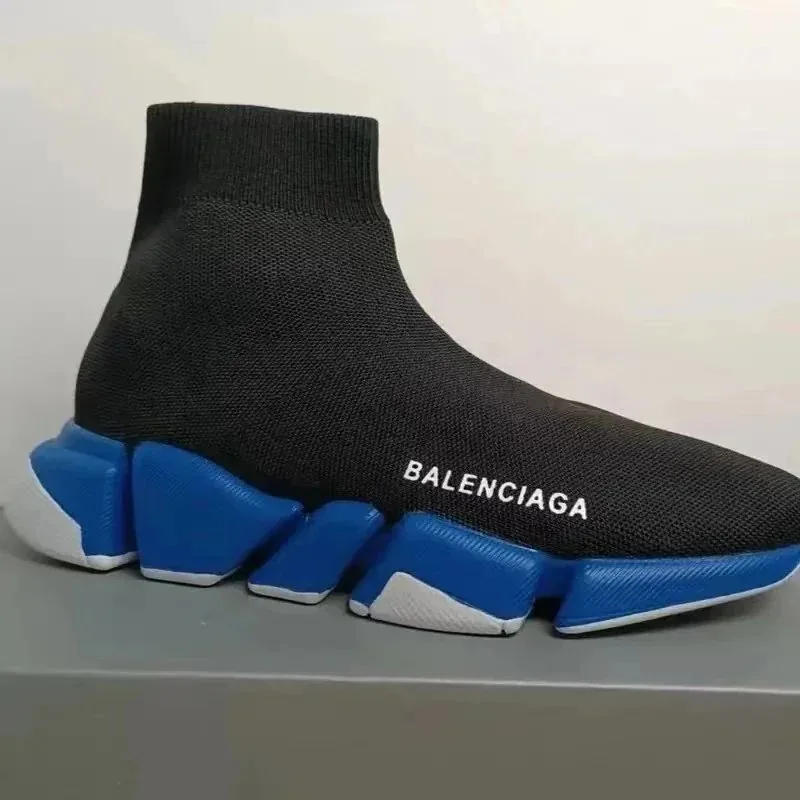 Balenciaga Speed Trainer White High-Top Sneakers — QC