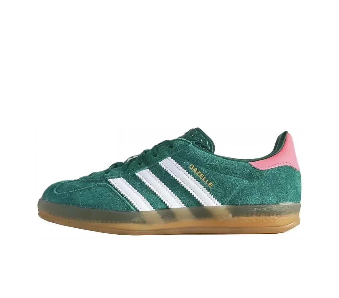 Adidas Gazelle Indoor Lace-Up Sneakers — QC