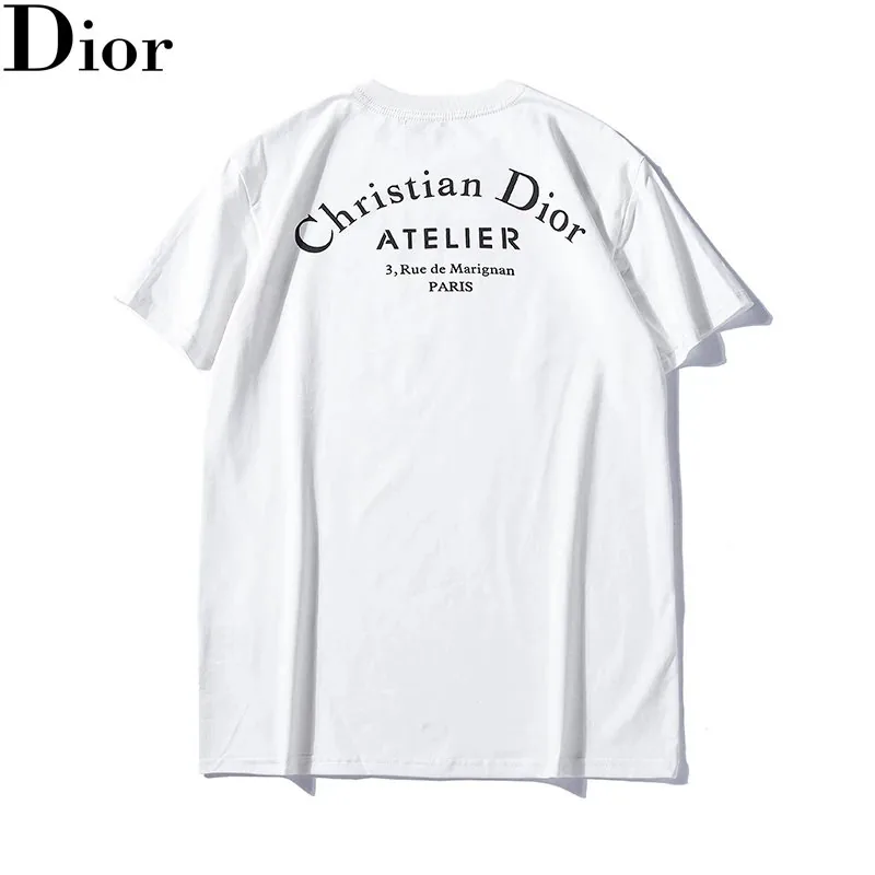 Letter Logo Cotton T-Shirt — QC