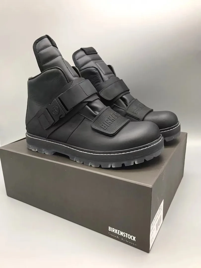 Rick Owens Cream RO BR High-Top Sneakers — Photo 2