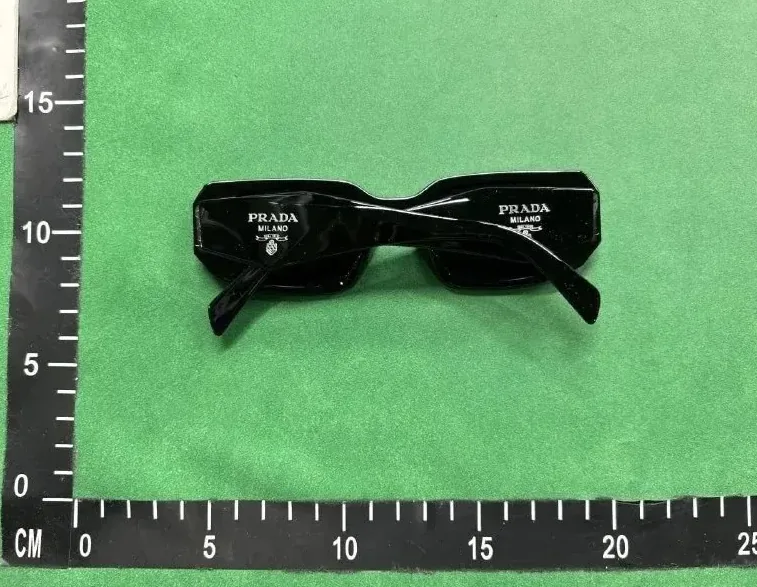Prada Rectangle Sunglasses — Photo 14