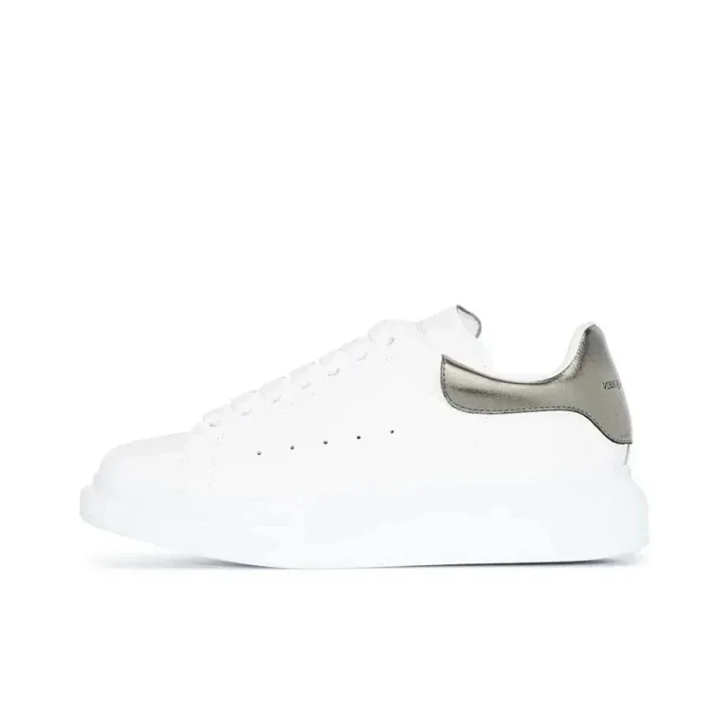 Alexander McQueen Oversized Sneaker White Low-Top Runners — Photo 13