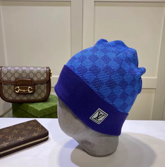 Gucci GG Monogram Knit Beanie Collection — photo 6