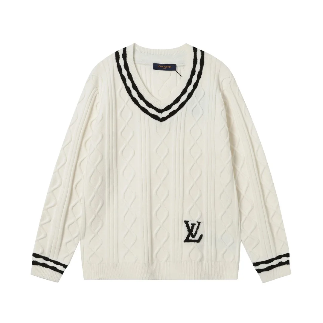 Patterned Knit Sweater — Photo 10