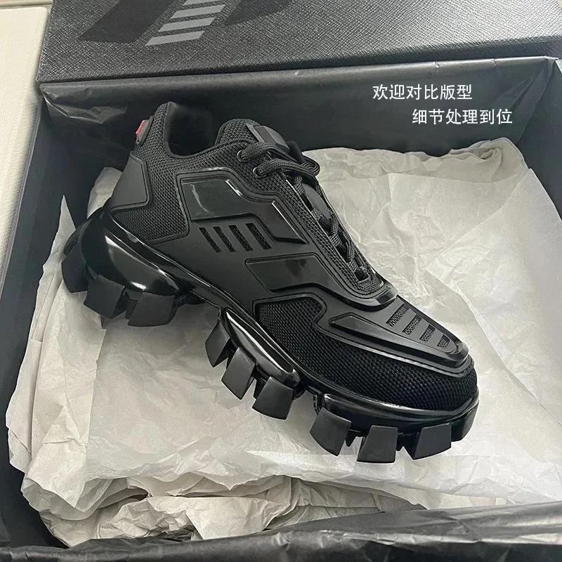 Prada Cloudbust Thunder White Platform Sneakers — photo 3