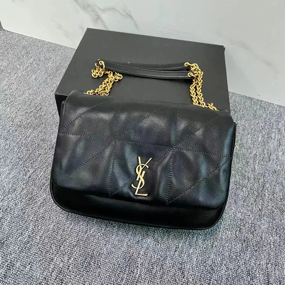 Saint Laurent Leather Shoulder Bag — photo 2