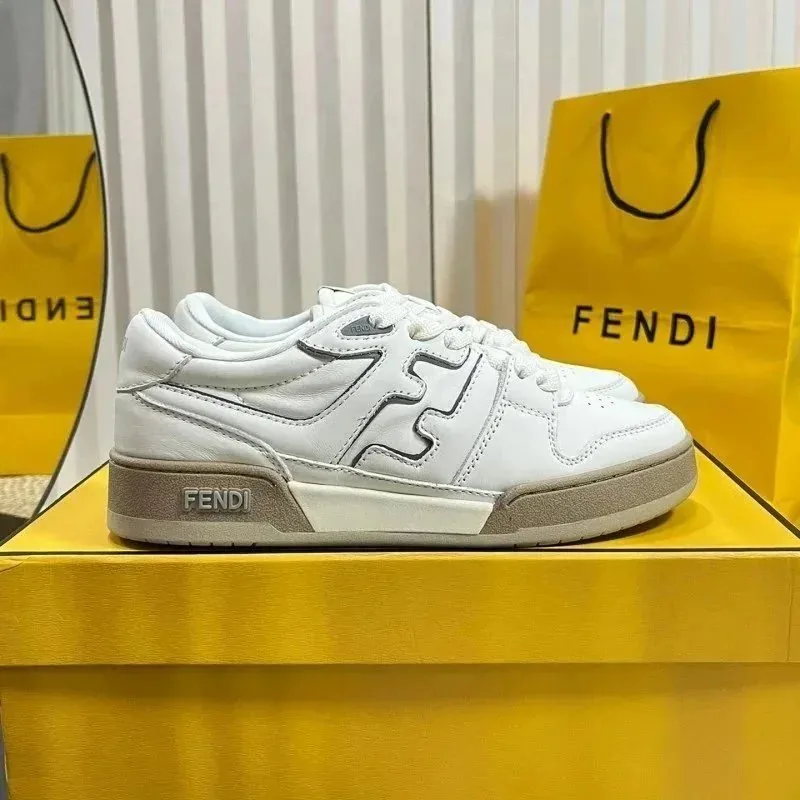 Fendi Match Low-Top Sneakers — Photo 4