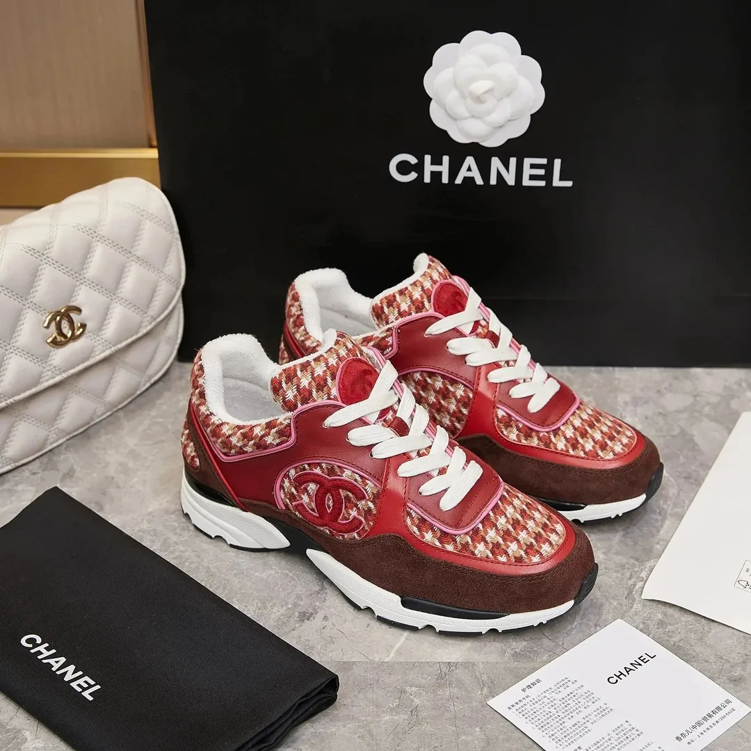 Chanel White Street Trainers — photo 9