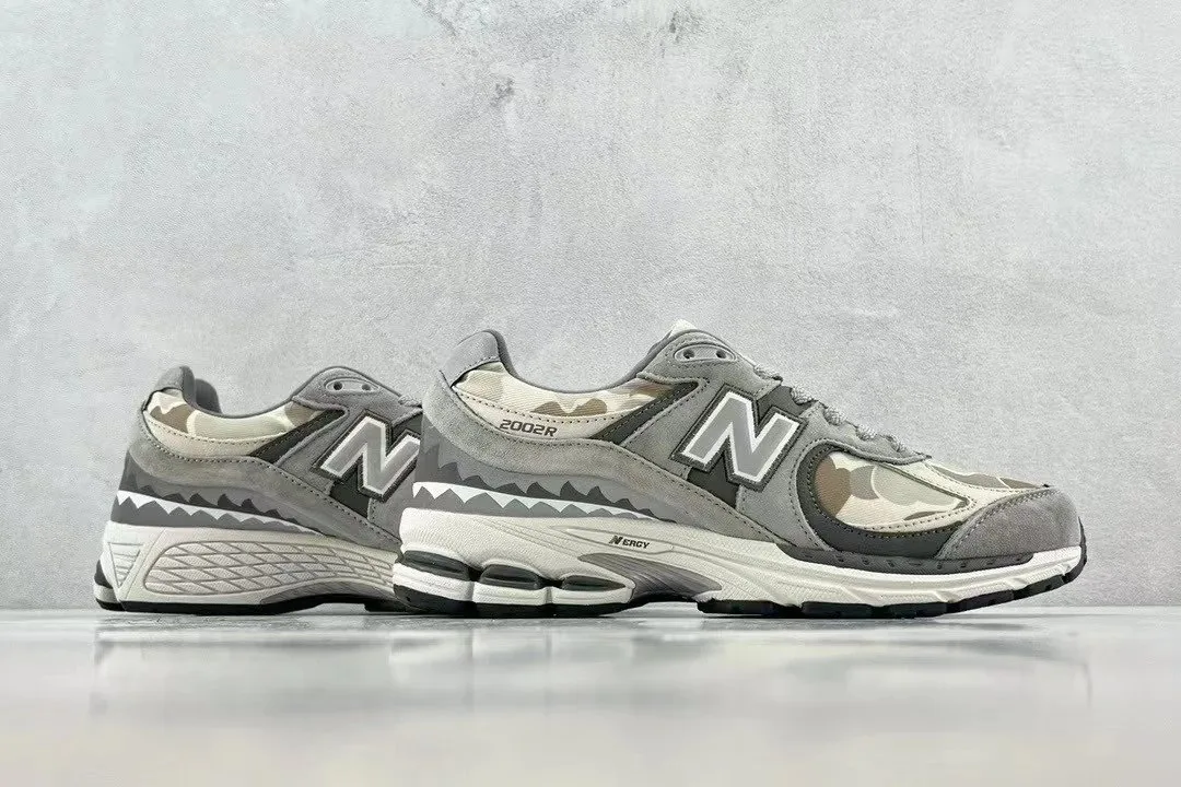 New Balance 2002R Bape Grey — QC
