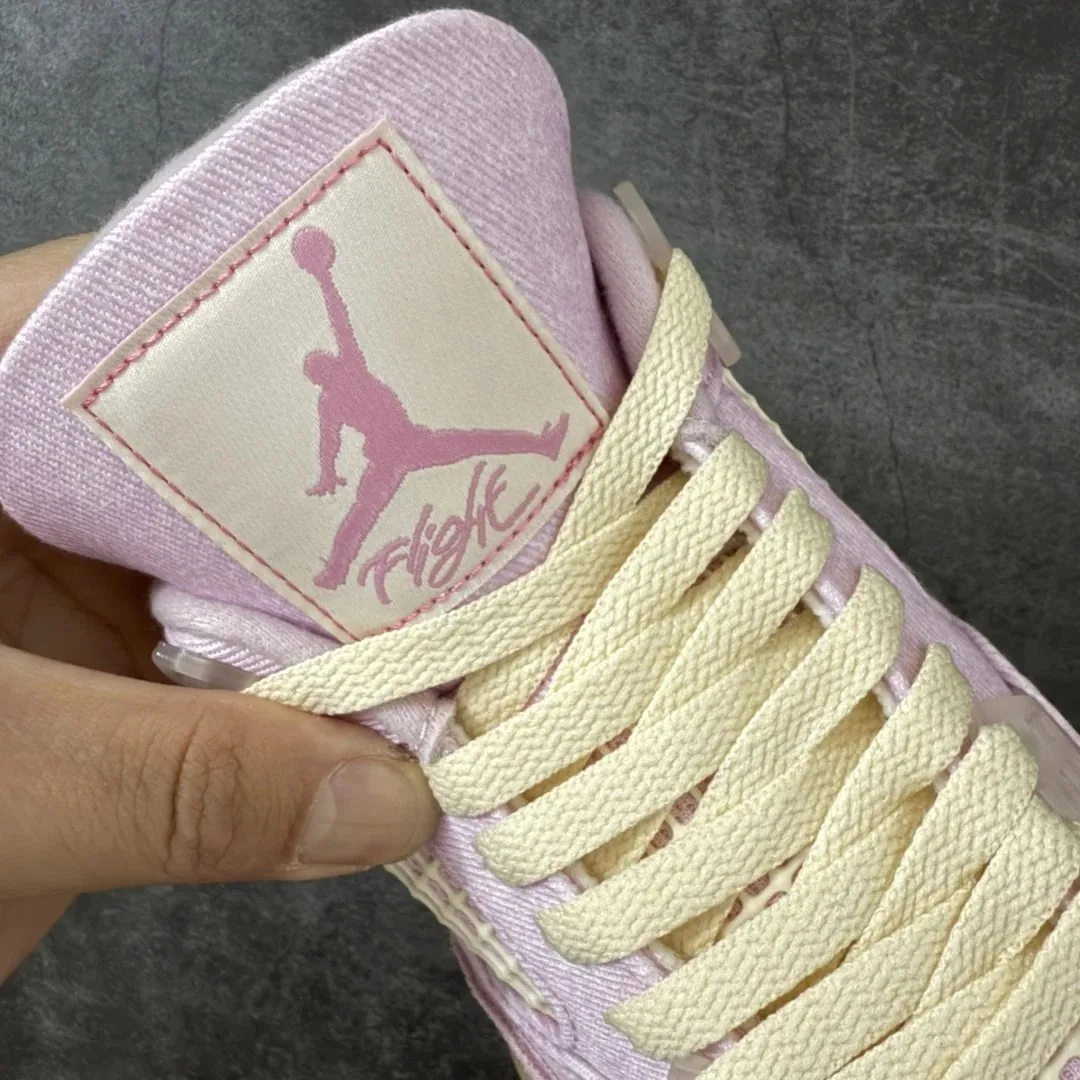 Air Jordan 4 Denim Iced Carmine — QC