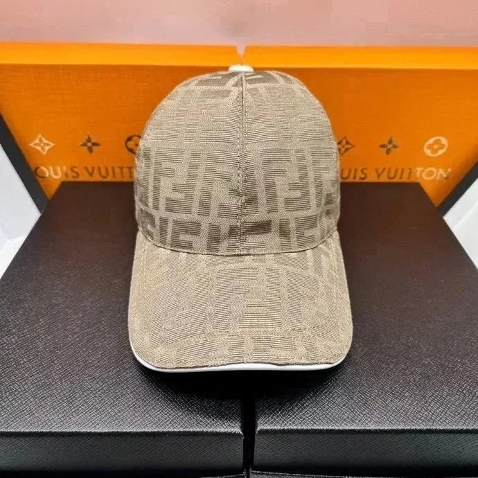 Fendi FF Monogram Baseball Cap — Photo 5
