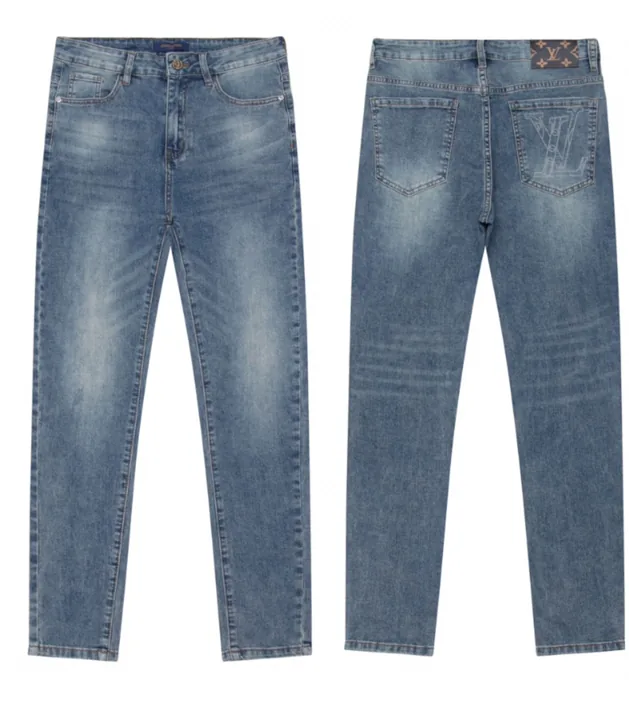 Print Denim Jeans — QC