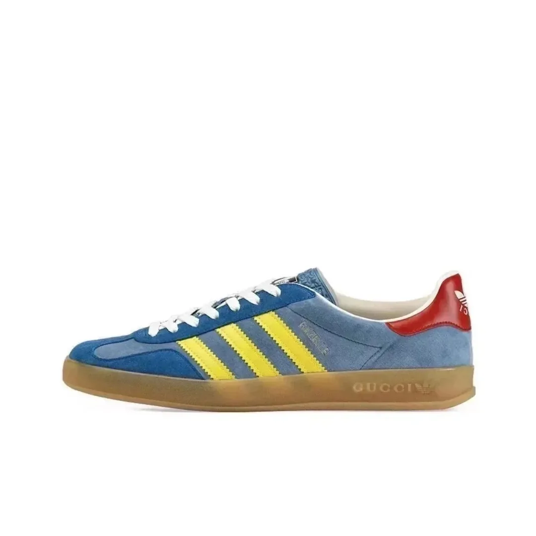 Adidas Gazelle Beige Retro Running Shoes — QC