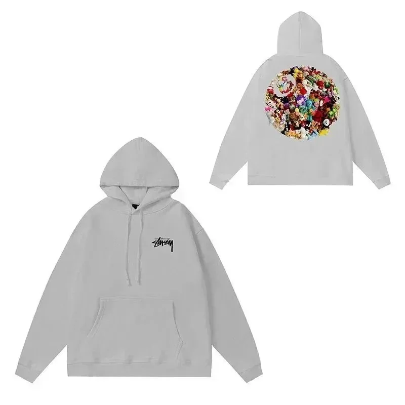 Black Eight Ball Letter Hoodie — Photo 13