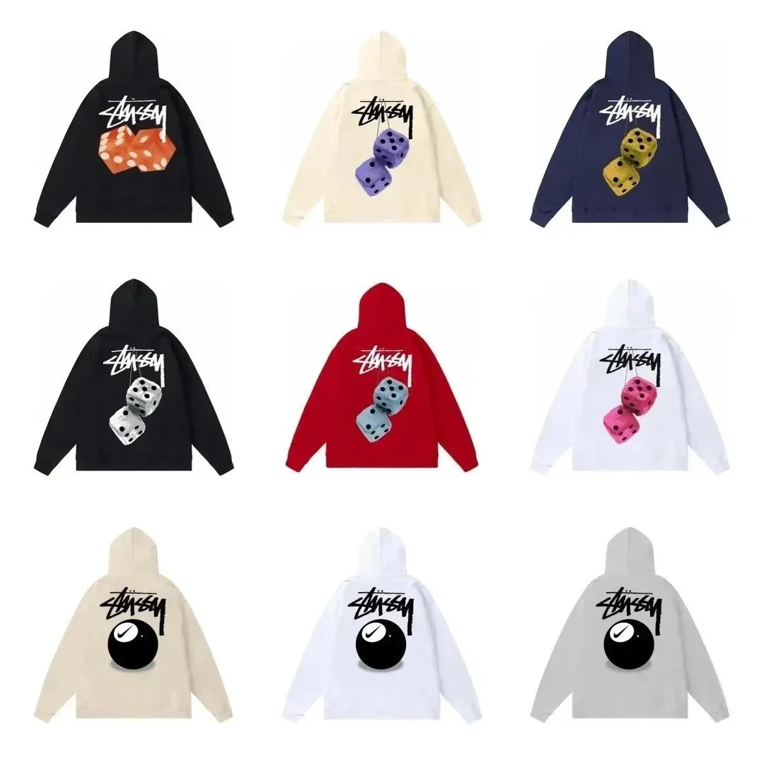 Black Eight Ball Letter Hoodie