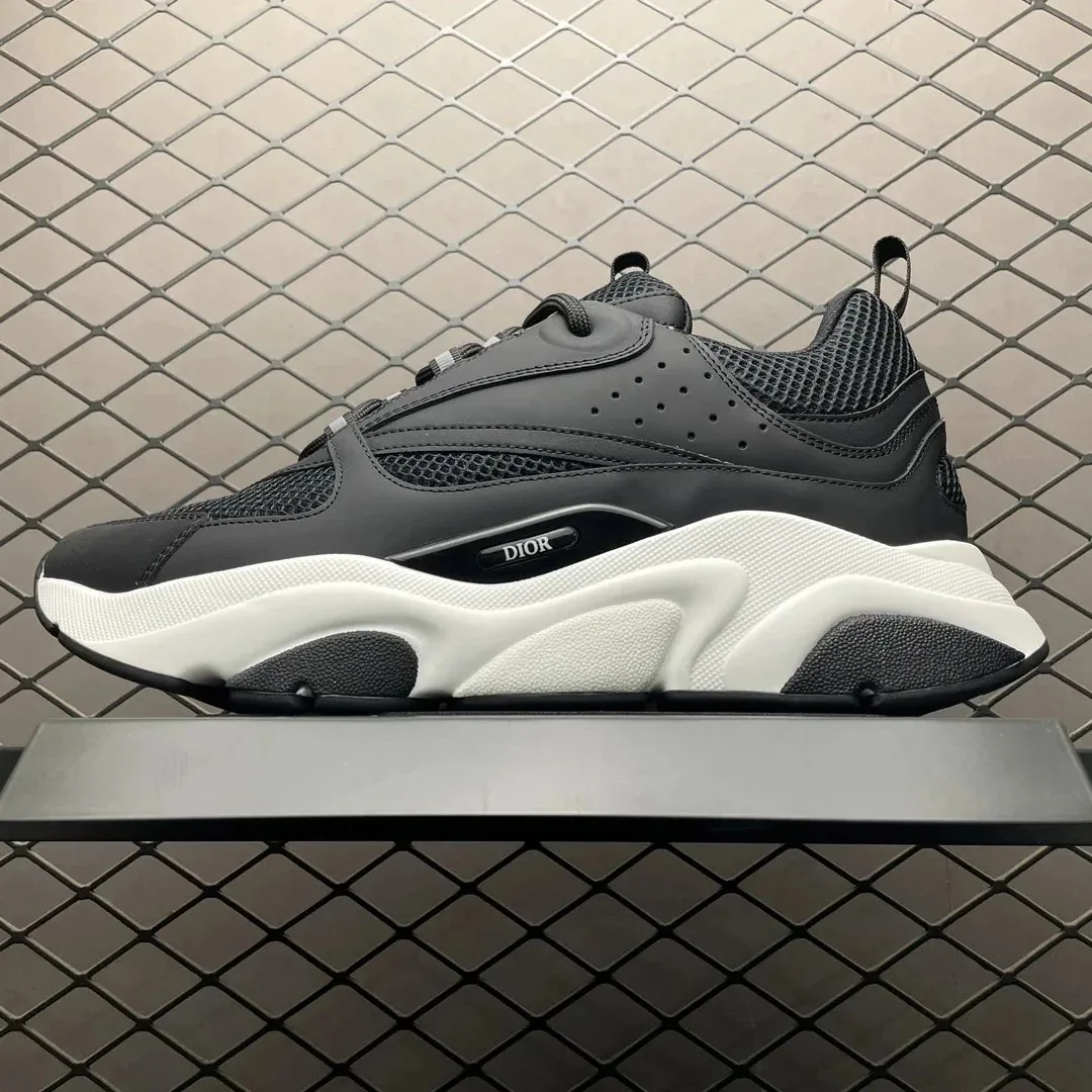 Dior B22 Black White Low-Tops — Photo 5