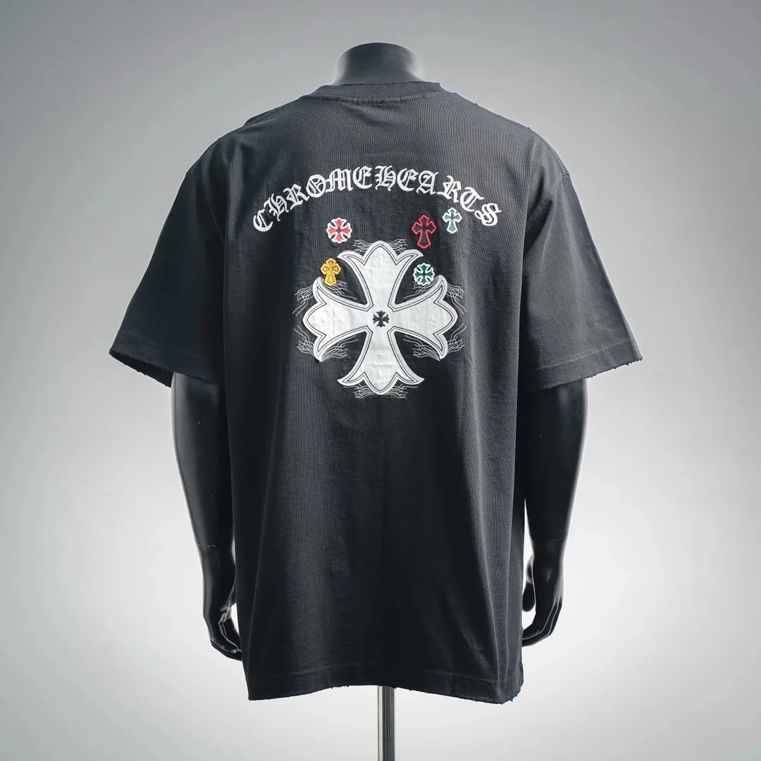 Chrome Hearts Patch Embroidered T-Shirt