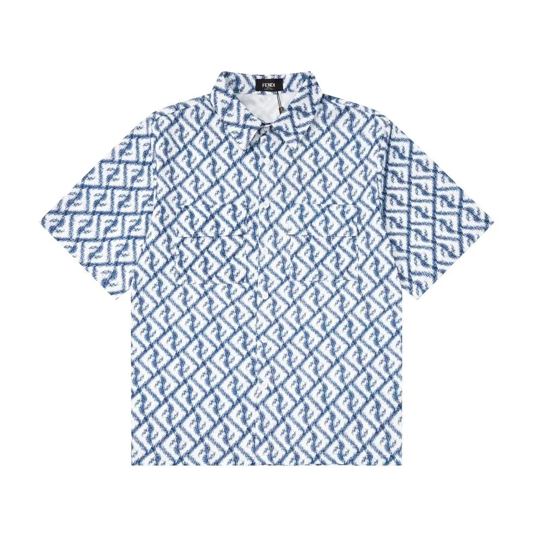Fendi Pocket Logo Short Sleeve Shirt — Photo 4