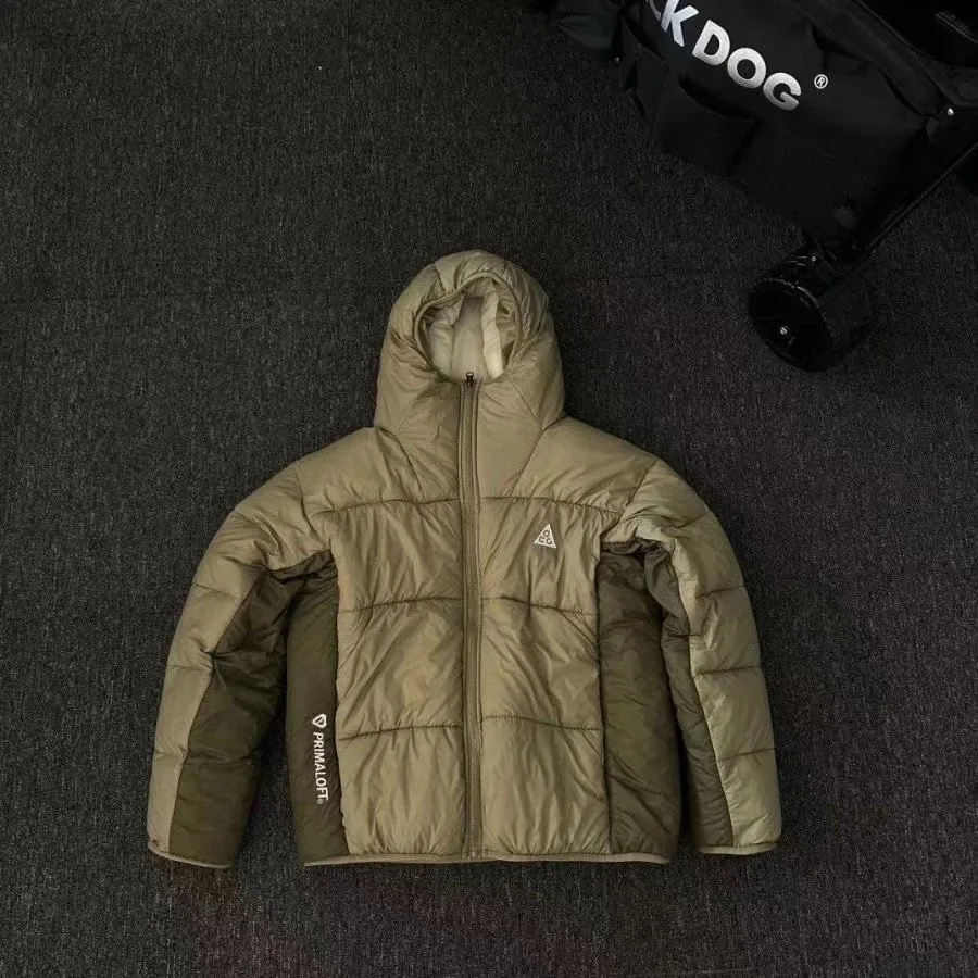 Embroidered Hooded Padded Jacket — Photo 7
