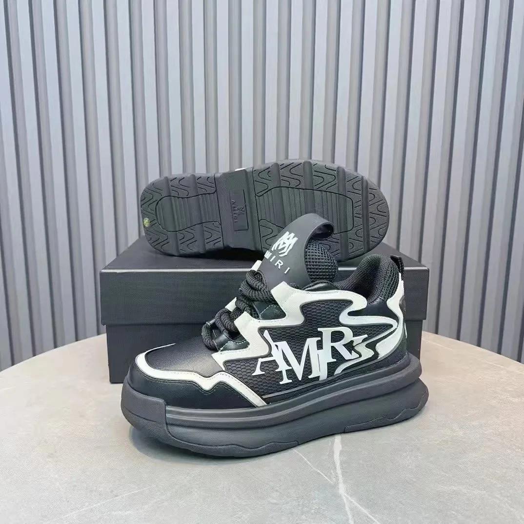 Alexander McQueen Oversized Sneaker Green White Bone-Sole Sneakers — QC